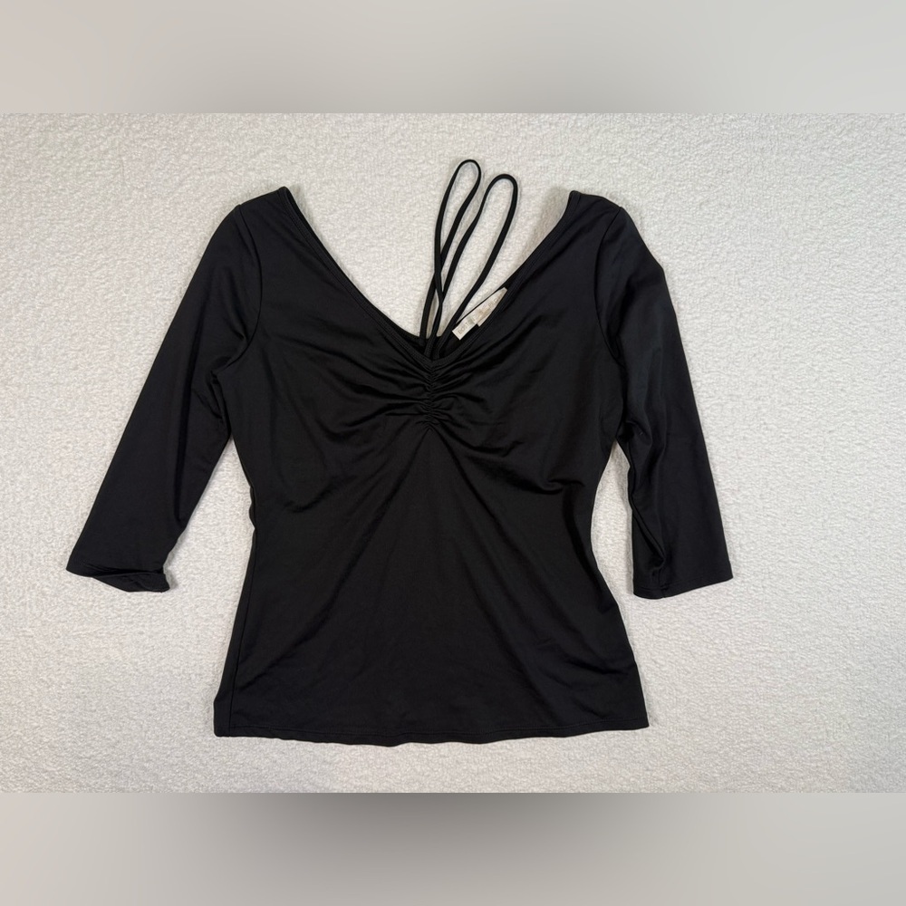 Boston proper black womens strappy top size small - Picture 3 of 6